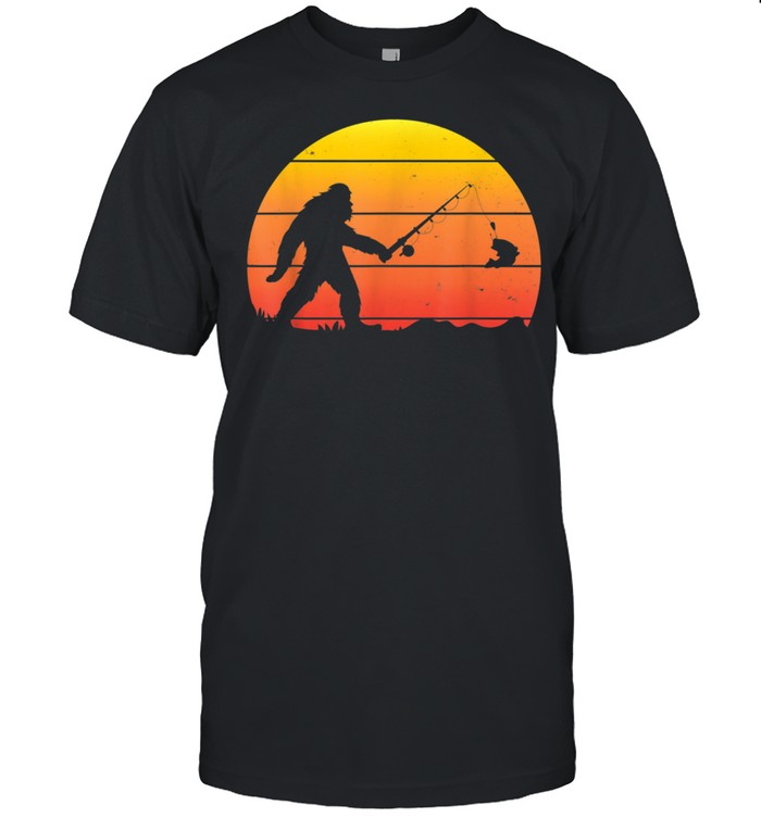 Cool Monkey Fishing Fish Rod shirt