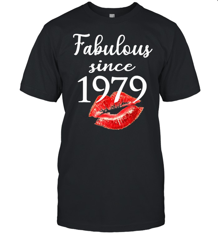 Fabulous Since 1979 Chapter 42 Birthdays Shirt