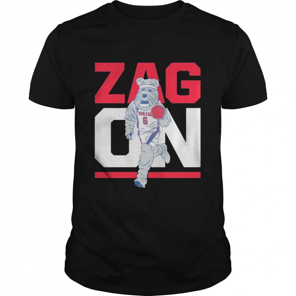 Gonzaga Bulldogs zag on shirt