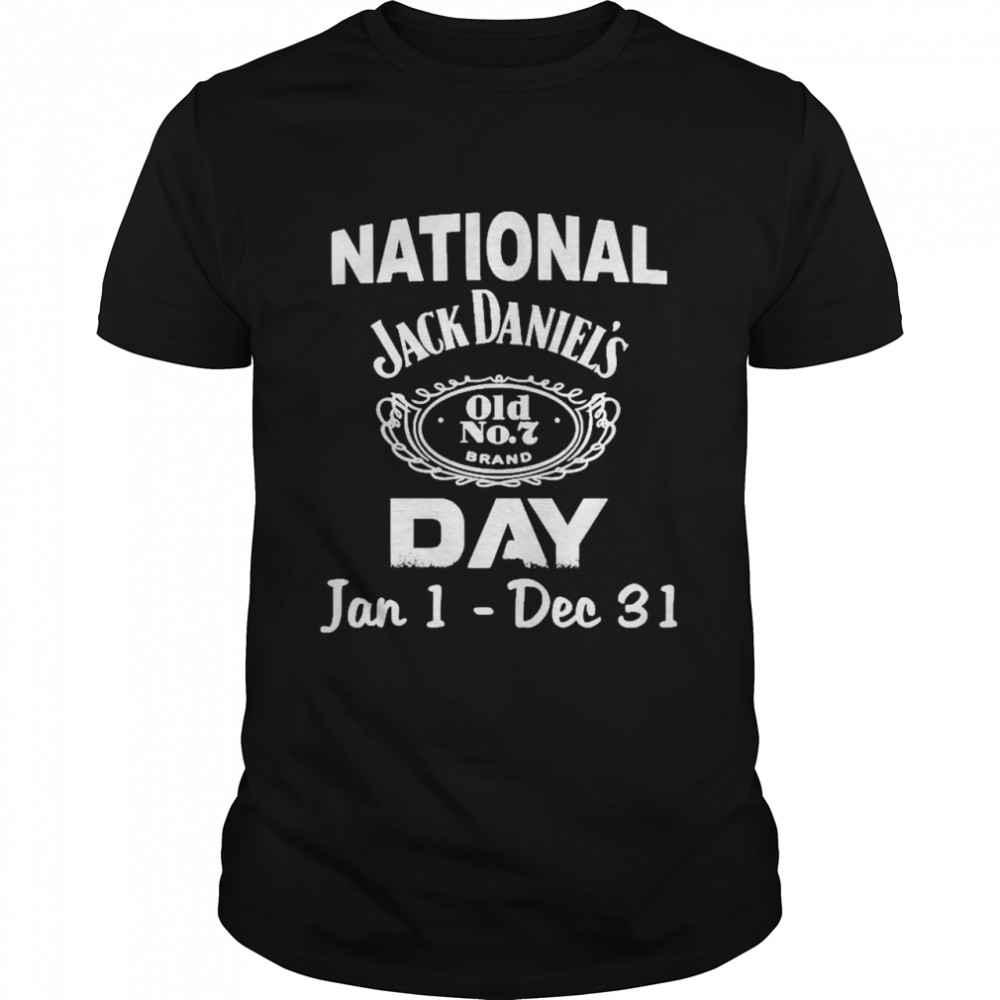 National Jack Daniel’s Old No.7 Brand Day Jan 1 Dec 31 Shirt