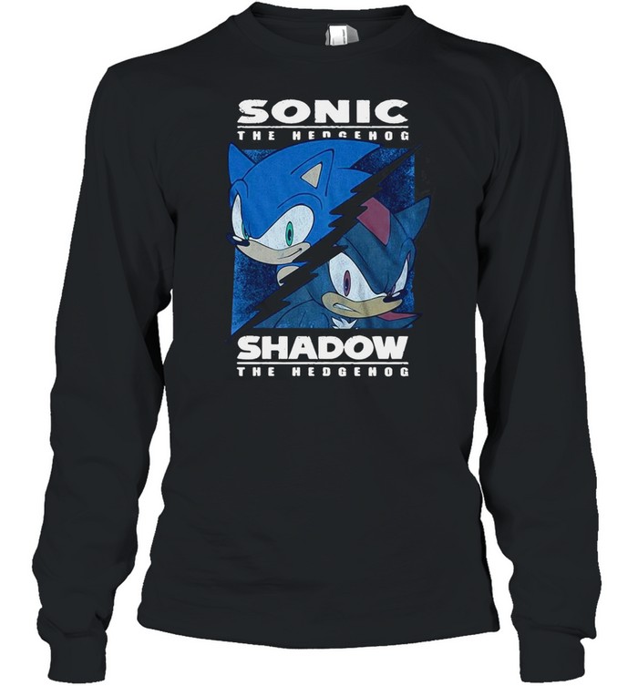 Sonic The Hedgehog Shadow The Hedgehog T-shirt Long Sleeved T-shirt