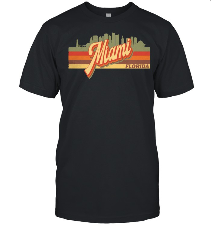 Vintage 80s 70s MIAMI Retro Florida shirt