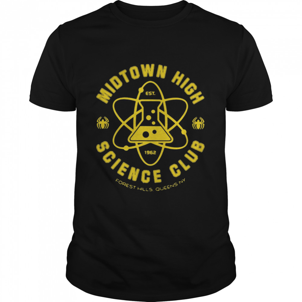 Midtown High Science Club Est 1962 Forest Hills Queens Ny T-shirt