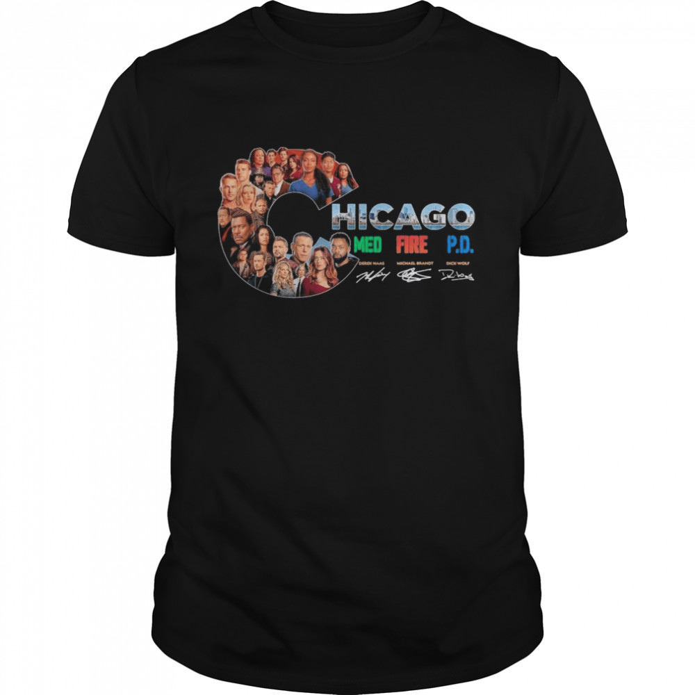 The Chicago Film With Med Fire Pd Signatures shirt