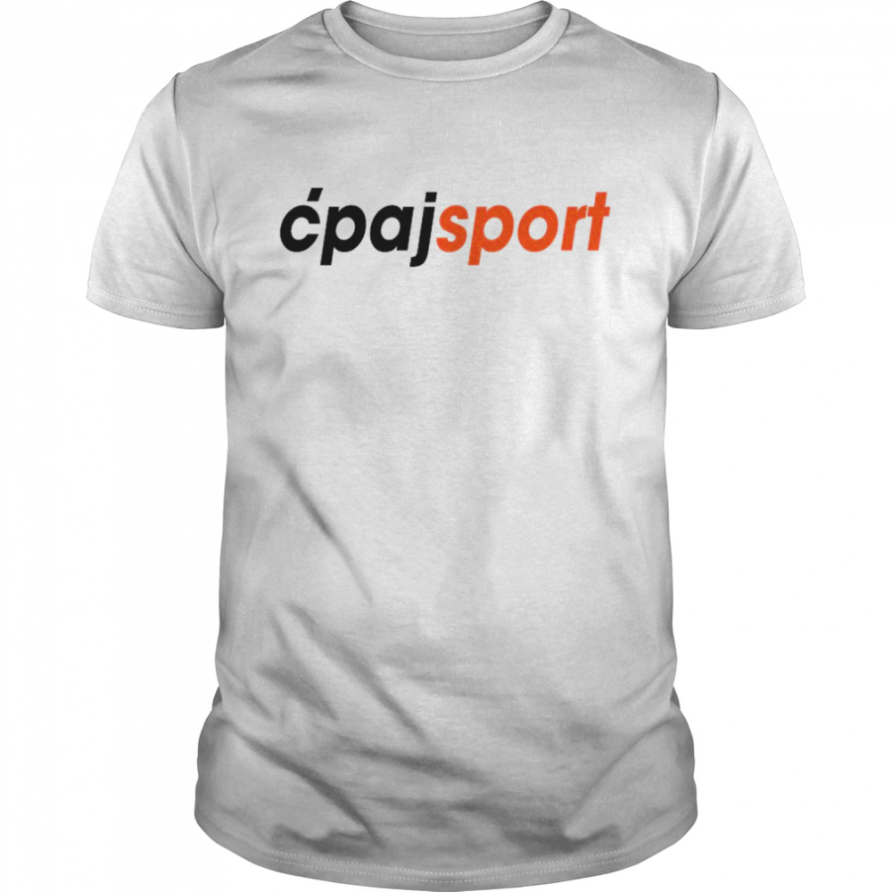 The Cpajsport shirt