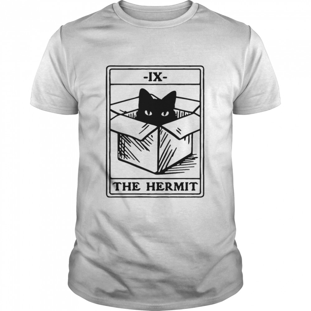 The Hermit’ Cat Tarot Card Shirt