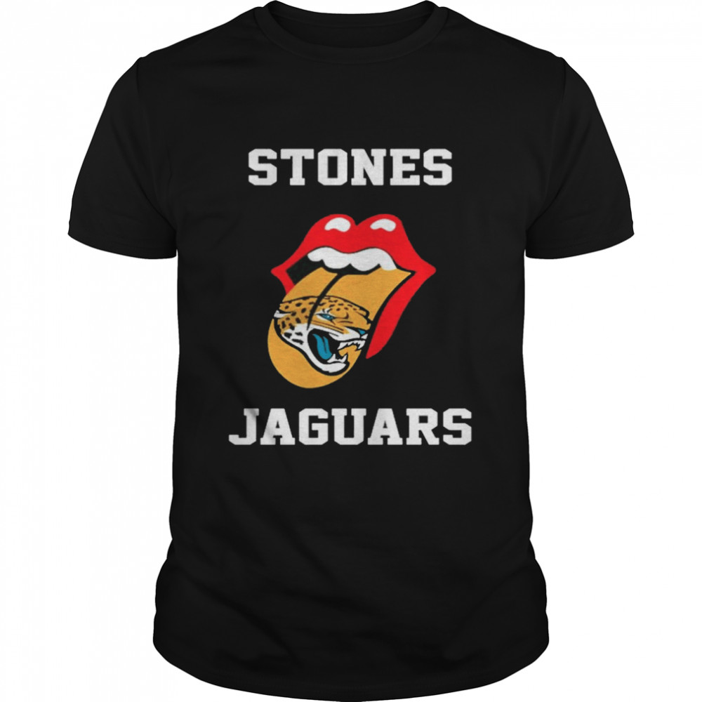 The Rolling Stones Jacksonville Jaguars lips shirt