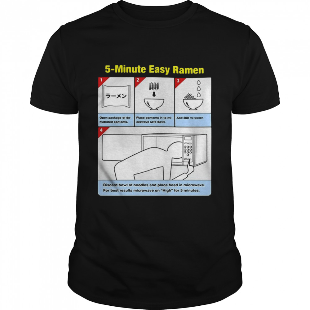 5-Minute Easy Ramen T-shirt