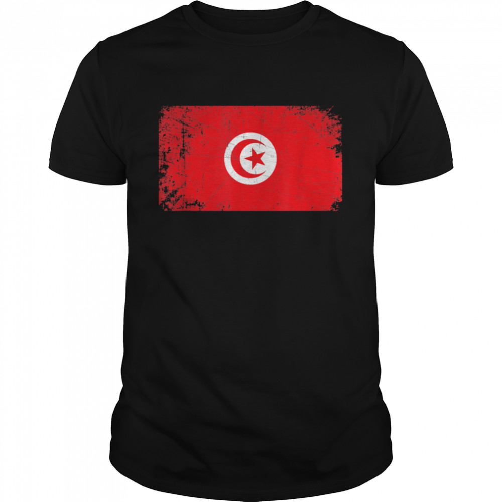 Made In TUNISIA TUNISIAN Flag  Classic Men's T-shirt