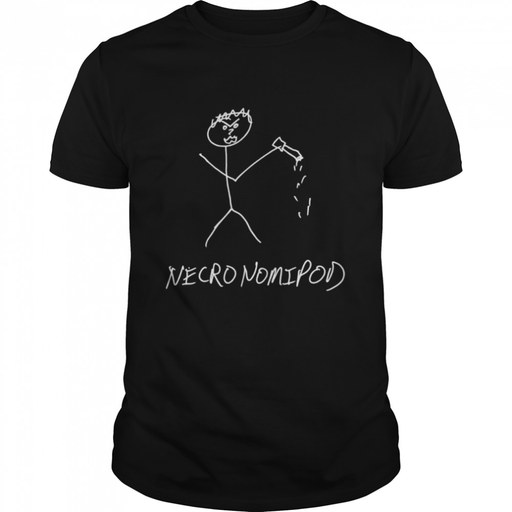 Necronomipod Stick Figure Mike Shirt