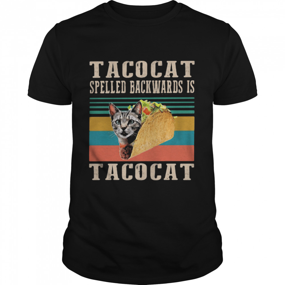 Tacocat Spelled Backwards Is Tacocat Vintage  Classic Men's T-shirt