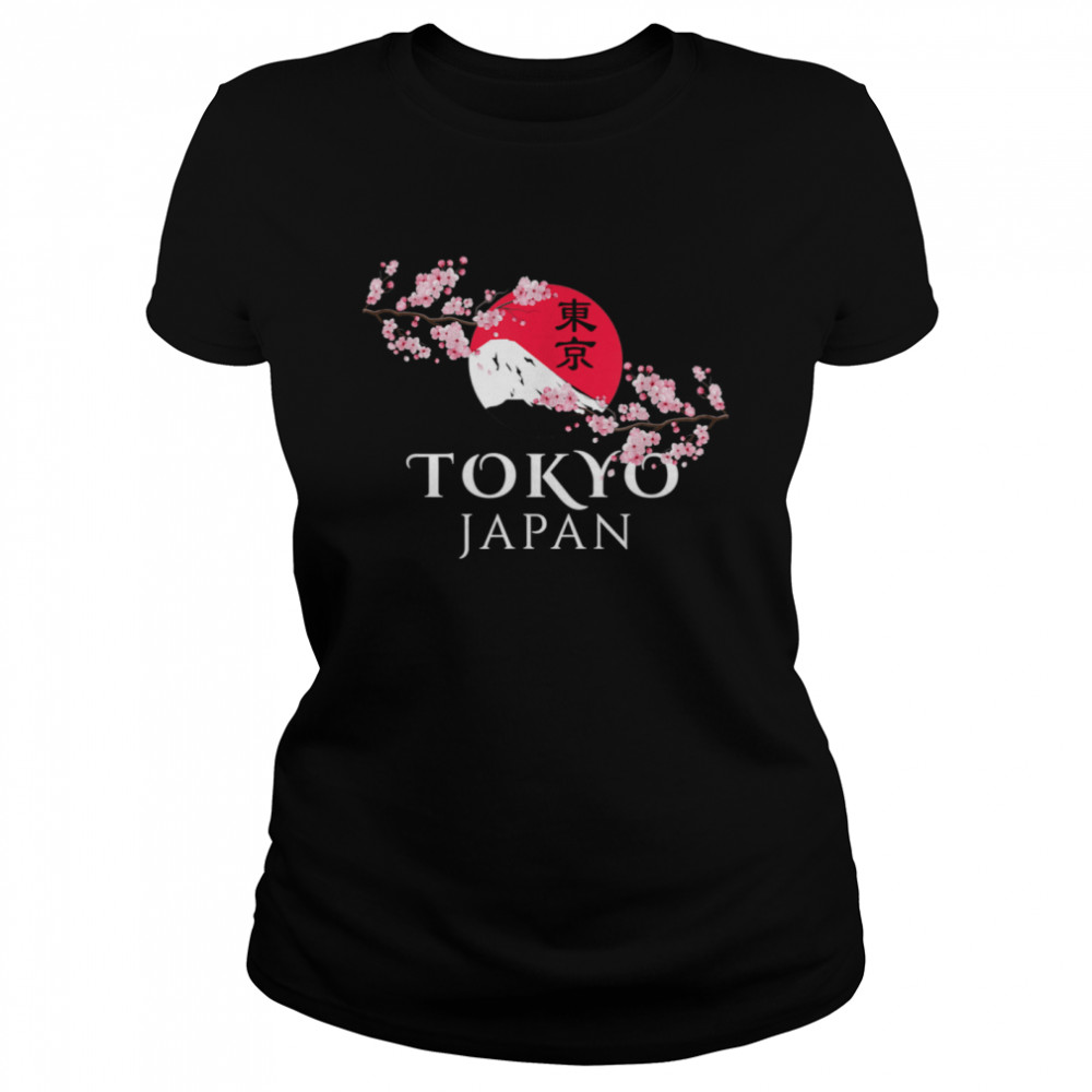 Tokyo Japan Mountain  Classic Women's T-shirt
