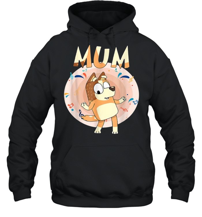 Bluey Dad Mom Funny Family For Men Woman Kids  Unisex Hoodie