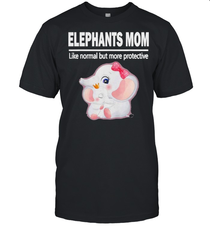 Elephant Baby Elephant Mom Shirt