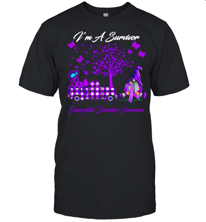 I’m A Survivor Eosinophilic Disorders Awareness Gifts Shirt