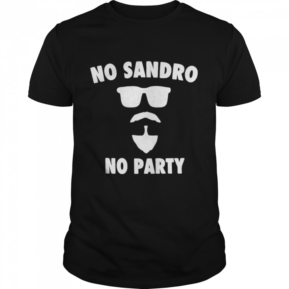 No sandro no party shirt Classic Men's T-shirt