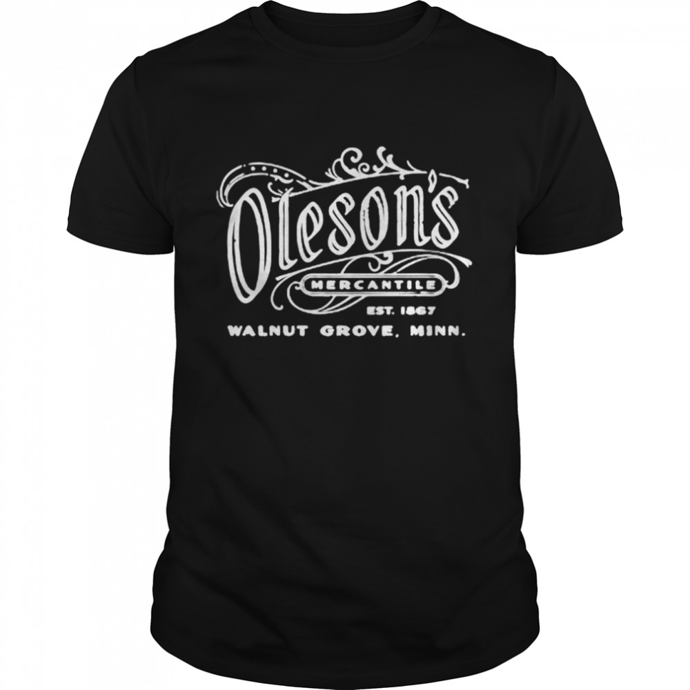 Olesons Mercantile walnut Grove minn shirt