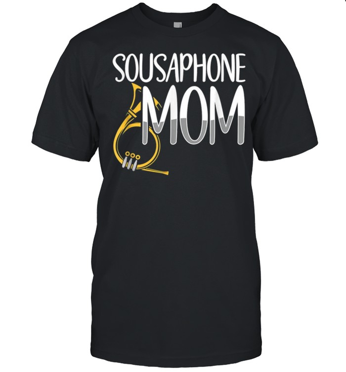 Sousaphone Mom Retro Musical Instrument Mother’s Day Saying Shirt