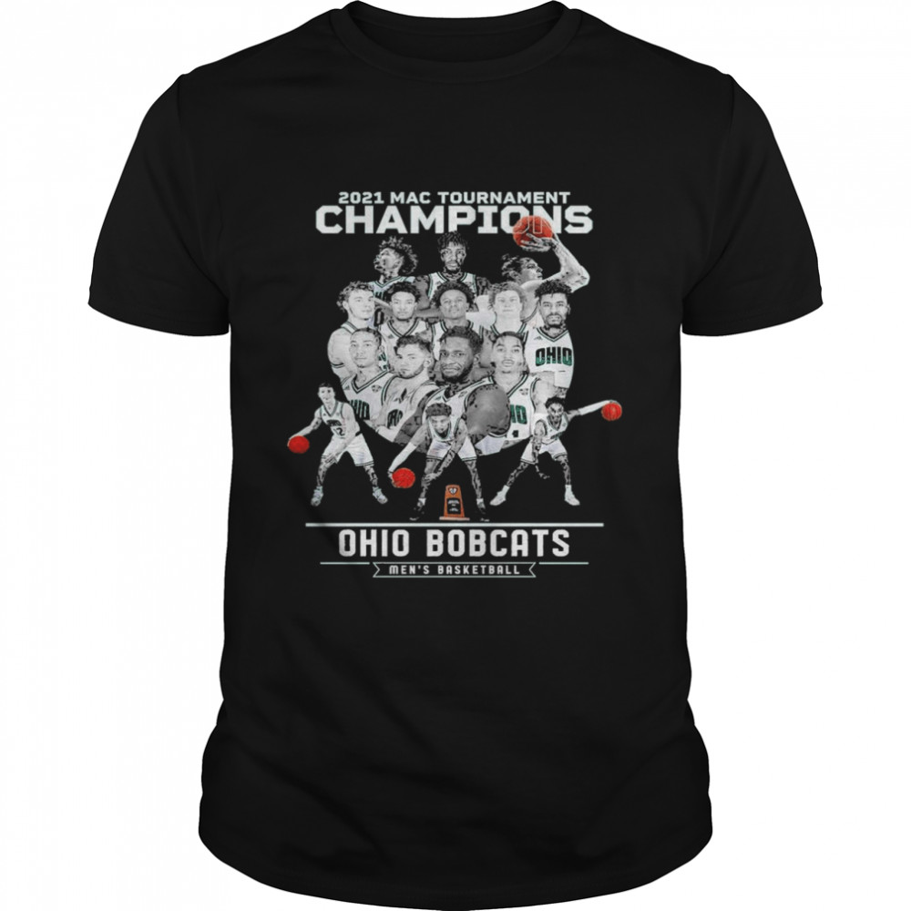 2021 Mac tournament Champions Ohio Bobcats men’s Basketball shirt