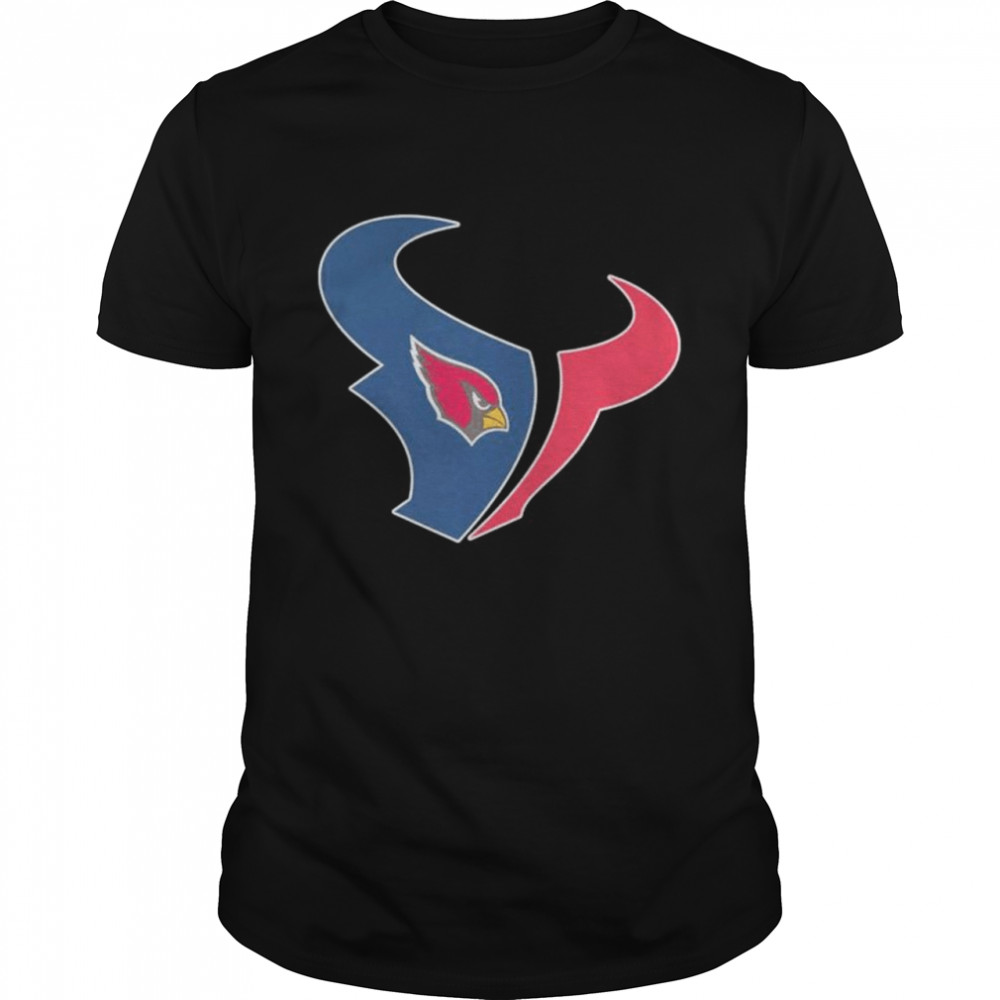 Arizona Cardinals inside Houston Texans shirt