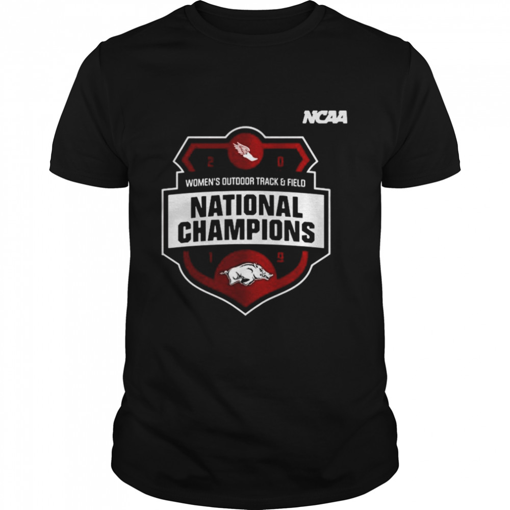 Arkansas Razorbacks 2019 NCAA Women’s Outdoor Track & Field National Champions shirt