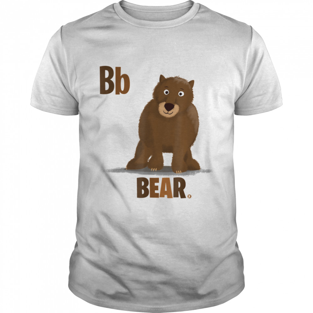 B ist für Bär süßer Grizzlybär Shirt