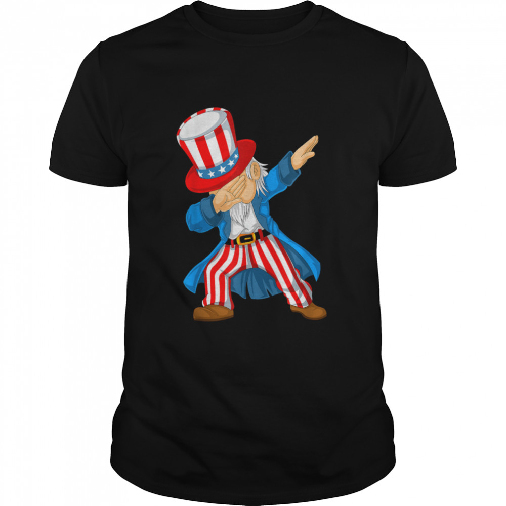 Dabbing Uncle Sam 4th of July and Shirt