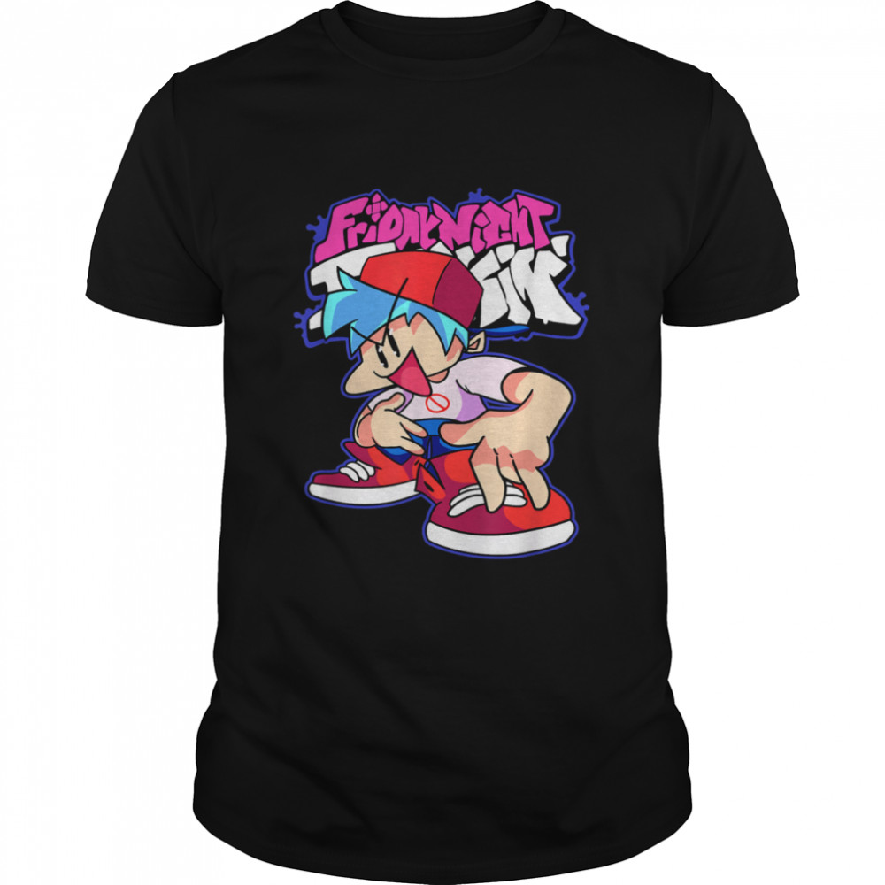 Friday Night Funkin Boyfriend Art Shirt