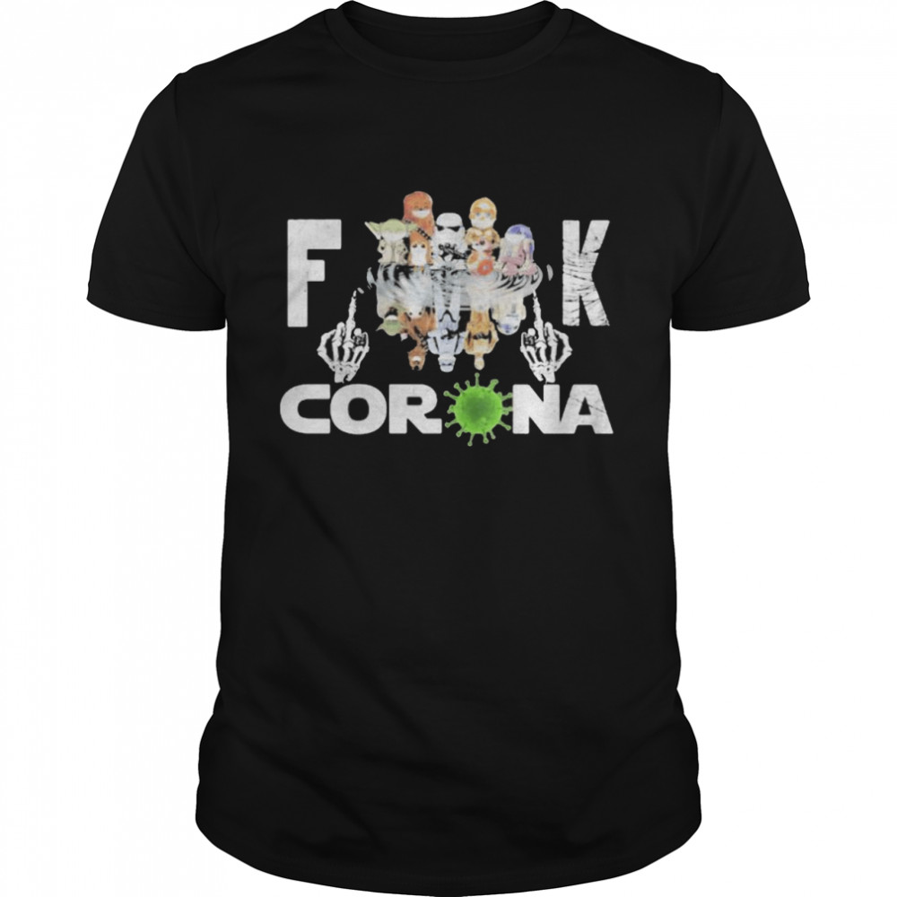 Fuck Corona Skull Star Wars Shirt