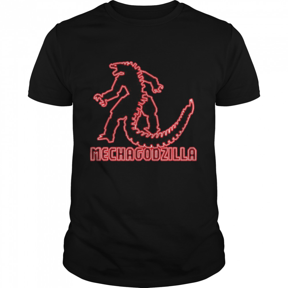 Godzilla – Kong vs Mechagodzilla Neon shirt