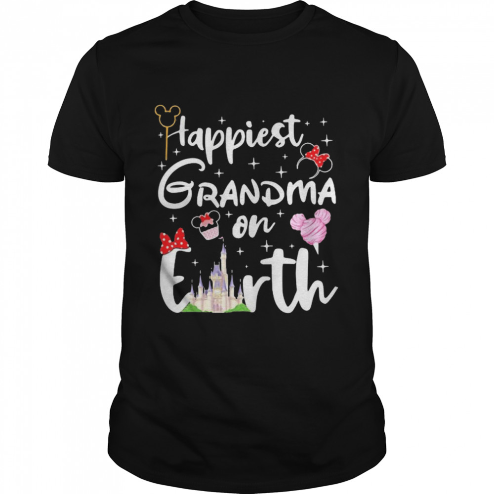 Happiest Grandma On Earth Disney Shirt