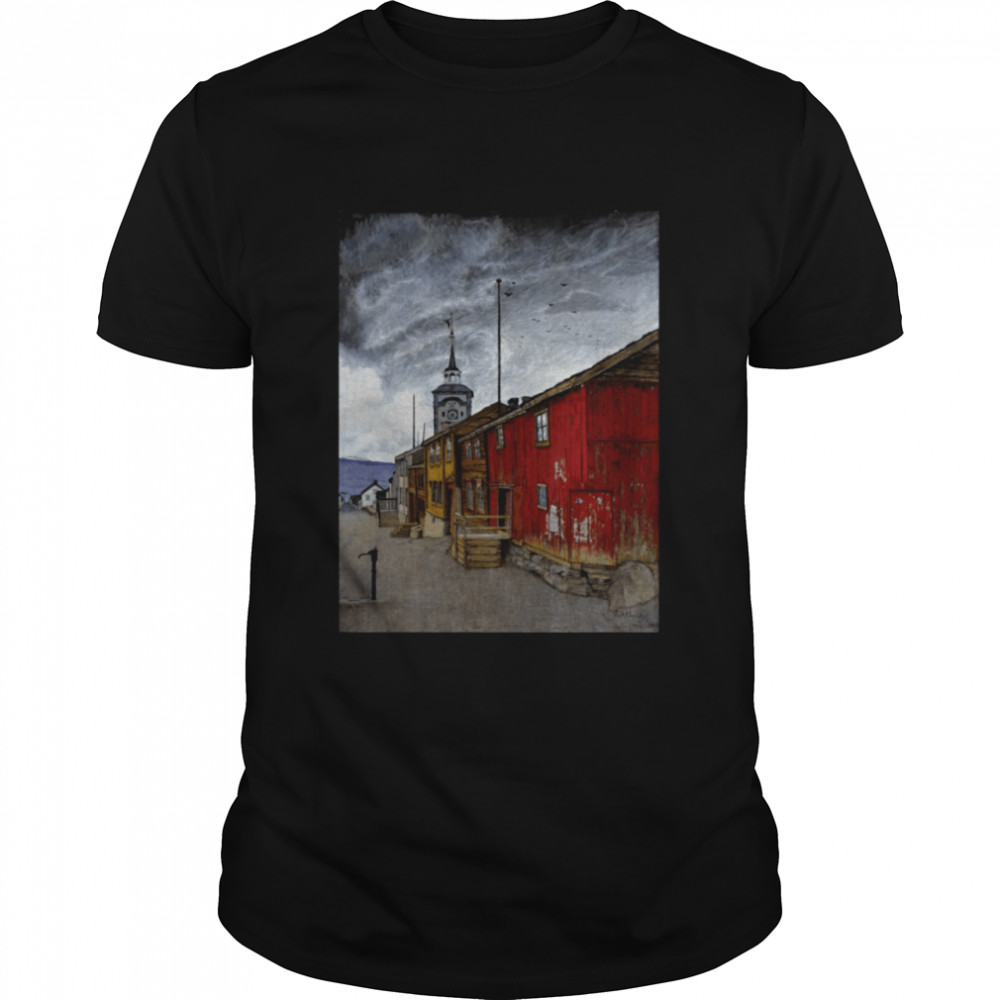 Harald Sohlberg Street in Røros Shirt