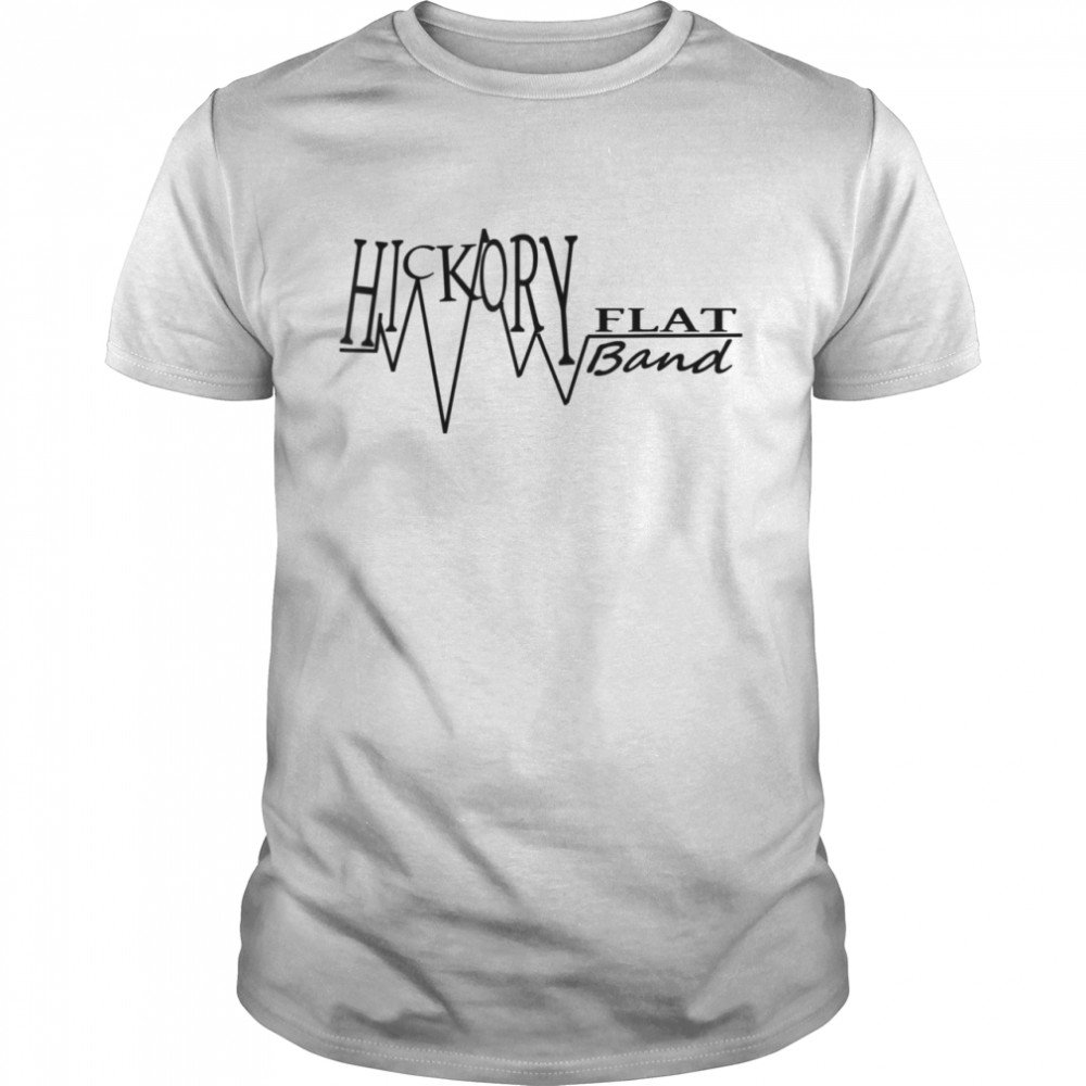 Hickory Flat Band Apparel dark lettering shirt