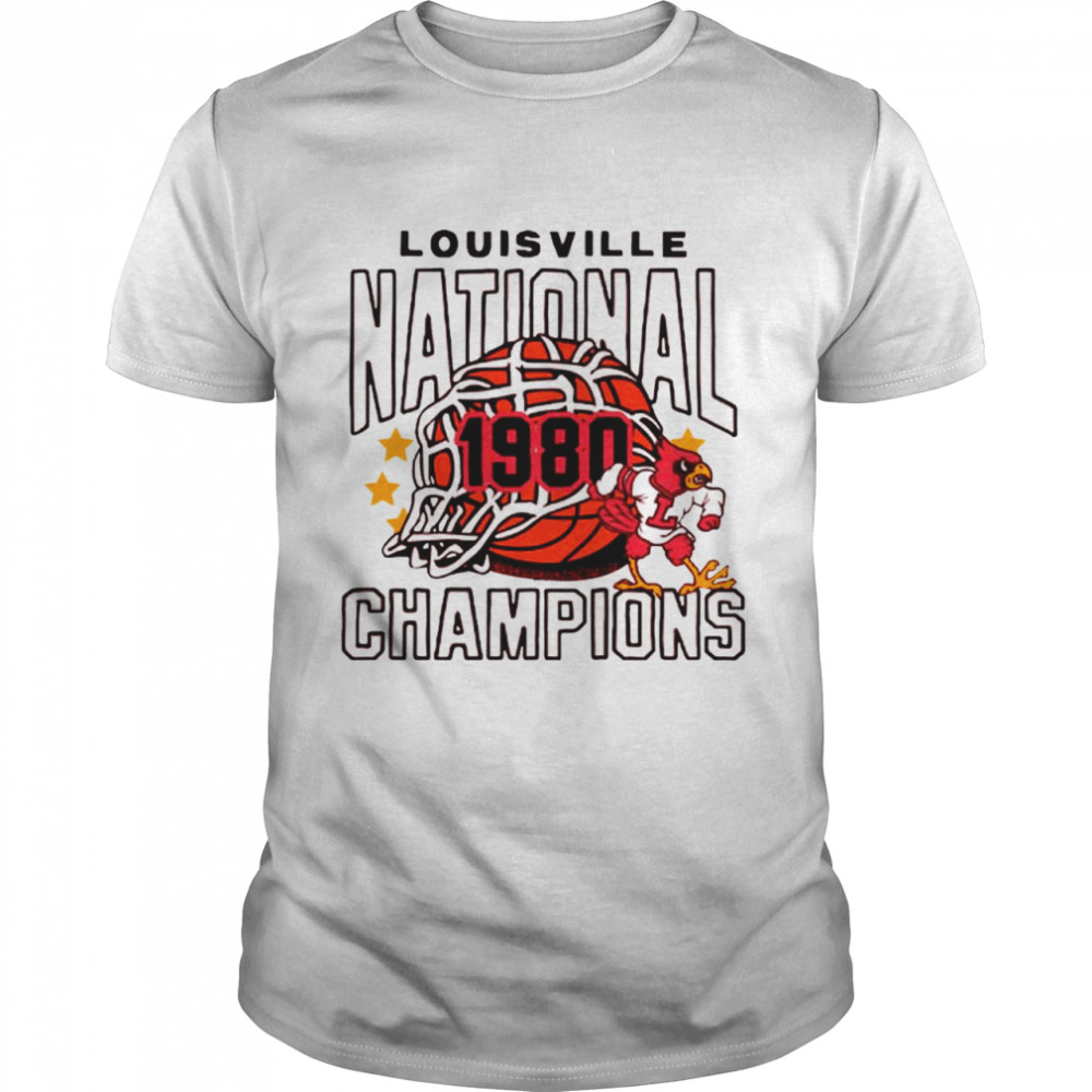 Louisville National 1980 Champions Basketball shirt