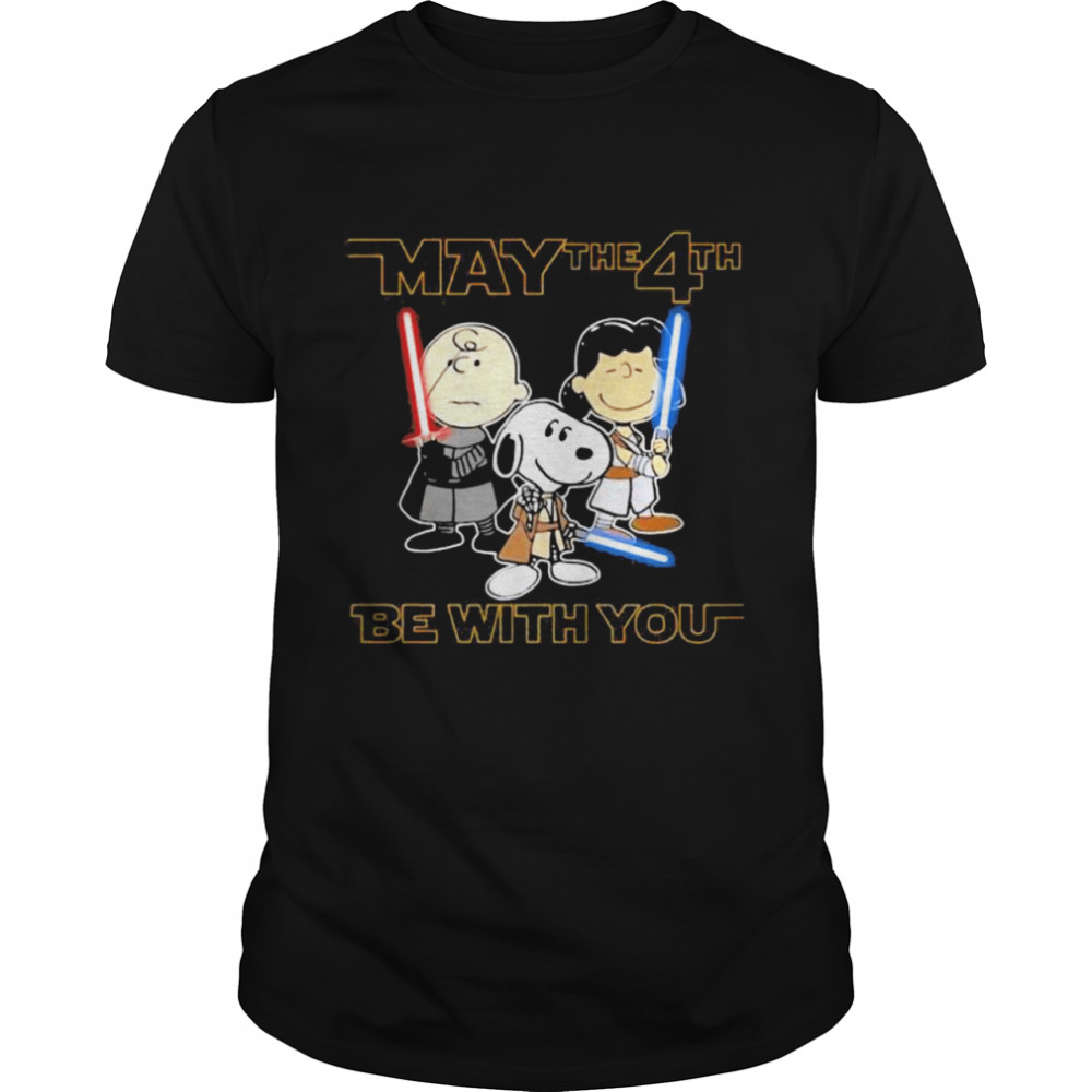 May The 4th Be With You Snoopy Charlie Shirt