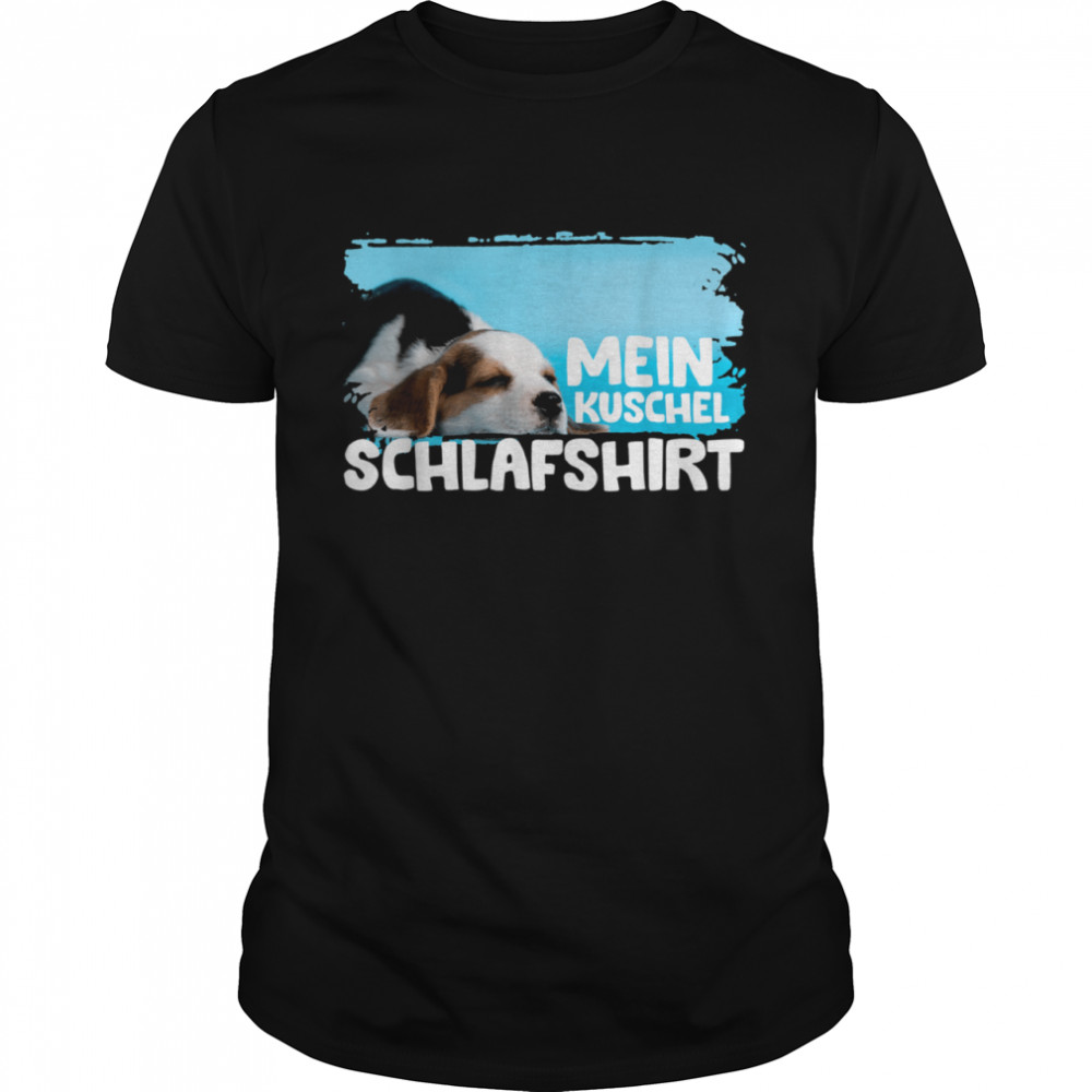 Mein kuschel Schlafshirt Hund Welpe Hundi Shirt