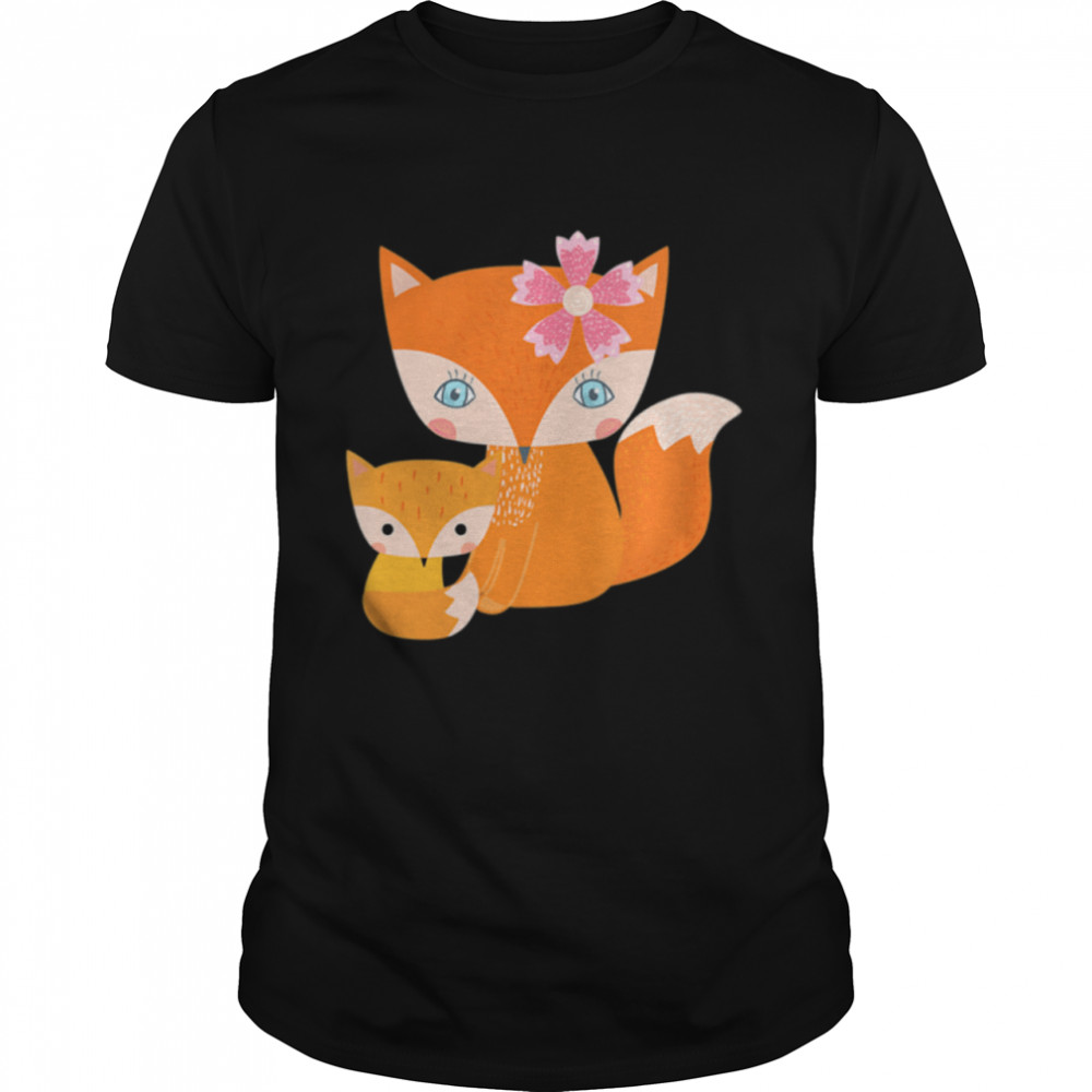 Mother’s Day, Mom And Baby Foxes, Fox’s, Mom shirt