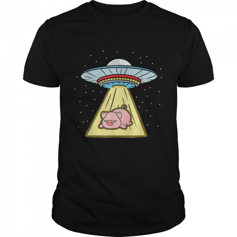 Pig Ufo Abduction Shirt