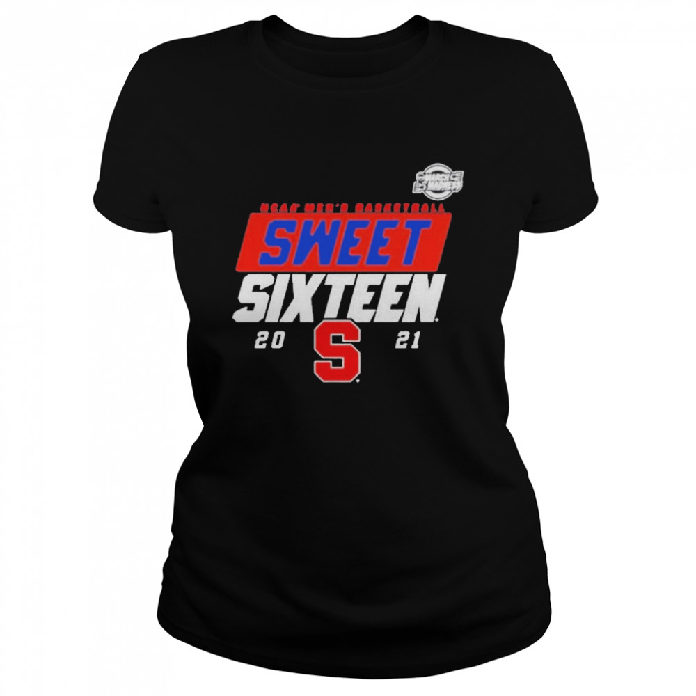 Syracuse Orange 2021 Ncaa Men’s Basketball Sweet Sixteen  Classic Women's T-shirt