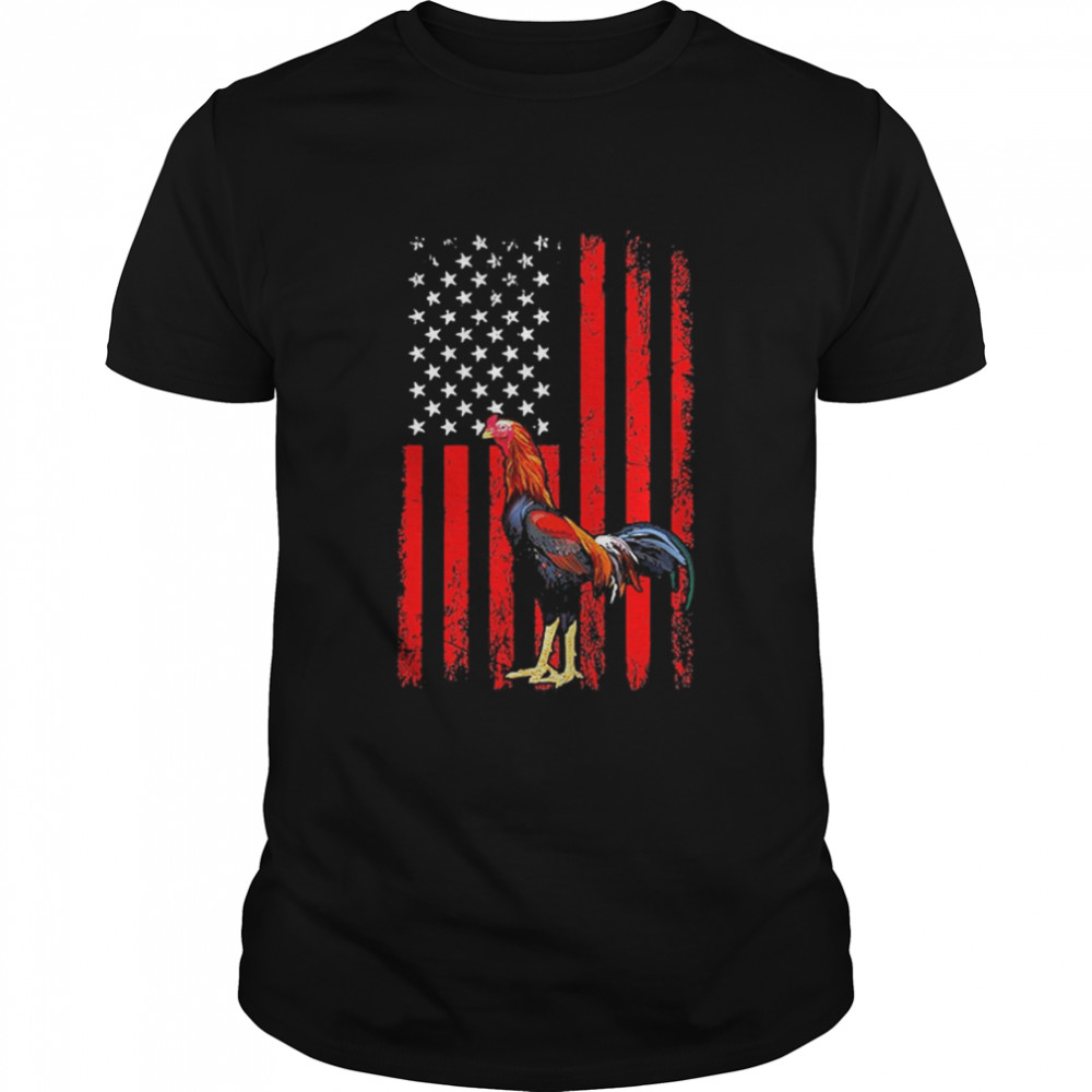 2021 Chicken American Flag shirt