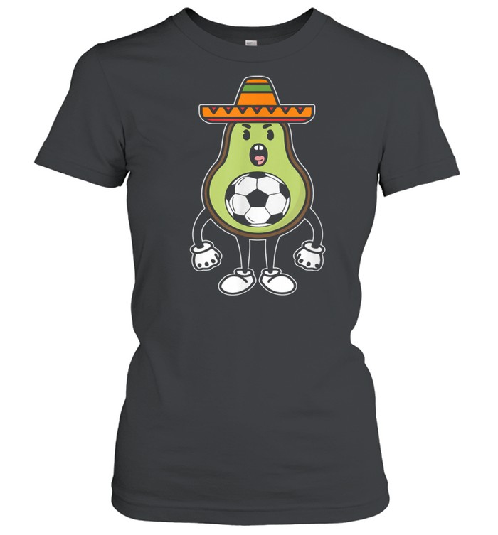 Avocado Soccer Cinco De Mayo Avogato Mexican Fiesta  Classic Women's T-shirt