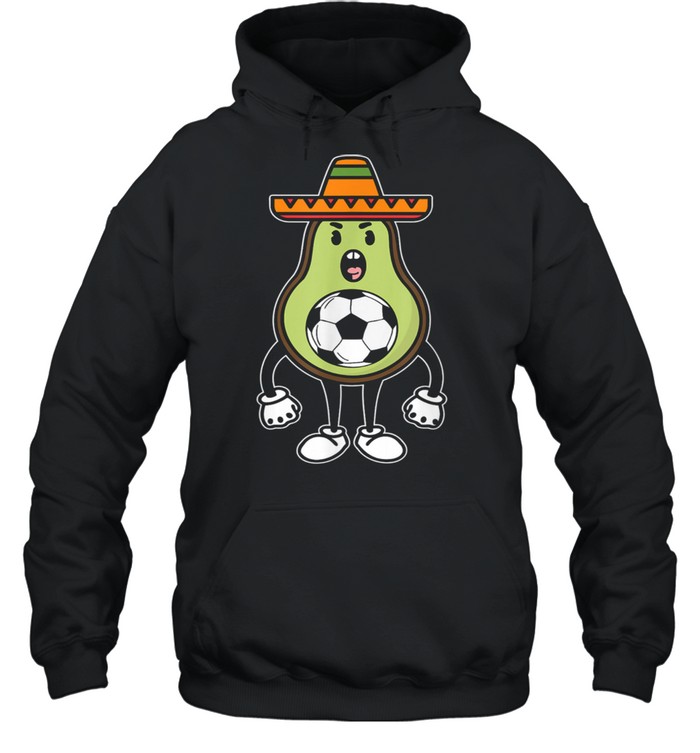 Avocado Soccer Cinco De Mayo Avogato Mexican Fiesta  Unisex Hoodie