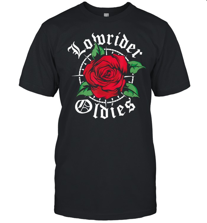 Lowrider Oldies Red Roses Old School Shirt