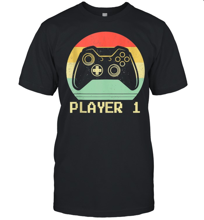 Player 1 Player 2 Video Game Gaming Shirt