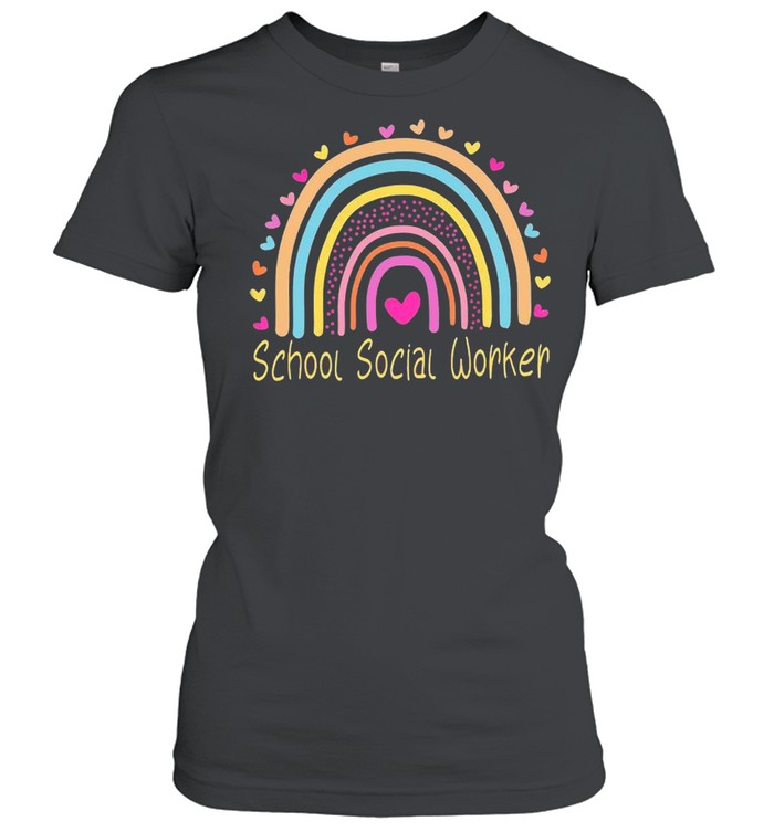 Rainbow School Social Worker shirt Classic Women's T-shirt