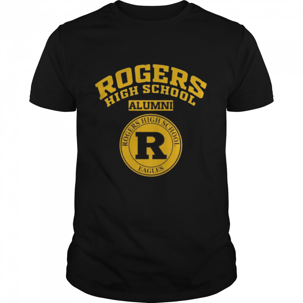 Rogers High School Logo Alumni Shirt