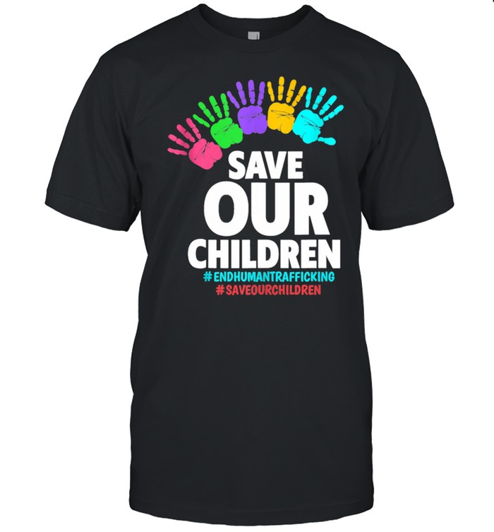 Save Our Children End Human  Classic Men's T-shirt