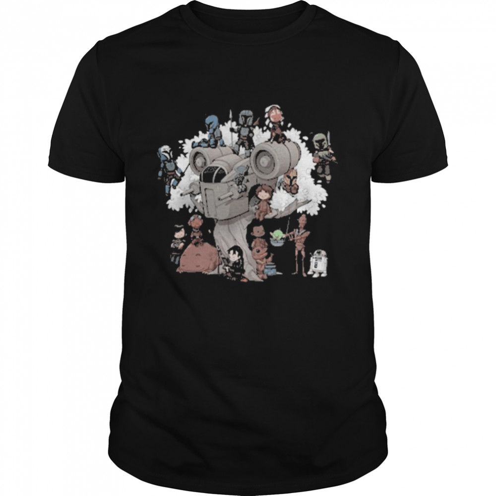 The Star Wars chibi Movie 2021 shirt