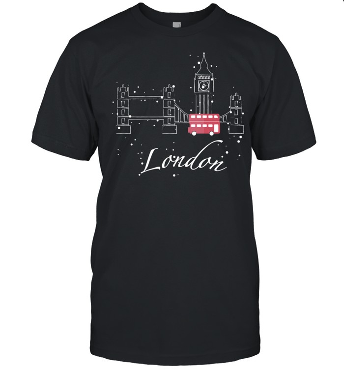 Artistic London bridge bus Shirt