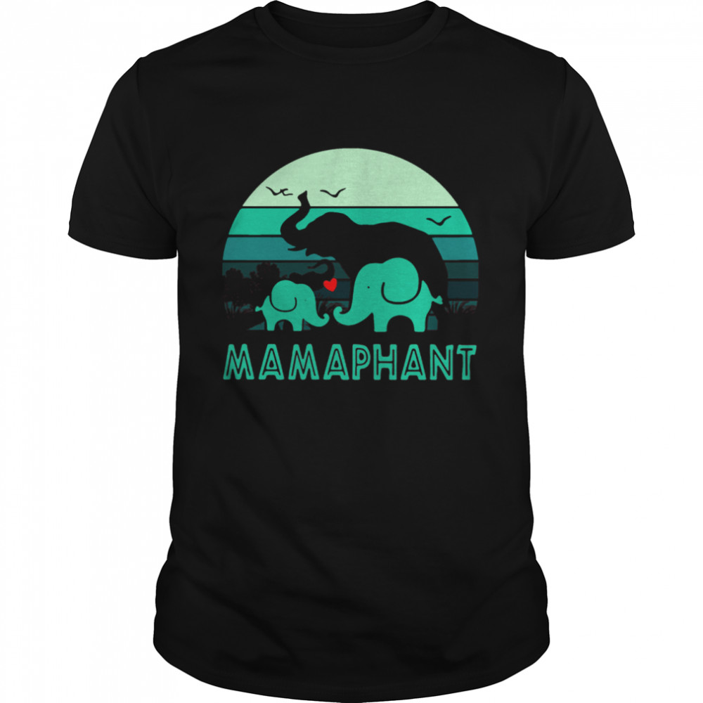 Elephant Mamaphant Mothers Day shirt